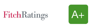 Logo: Fitch Ratings - A+